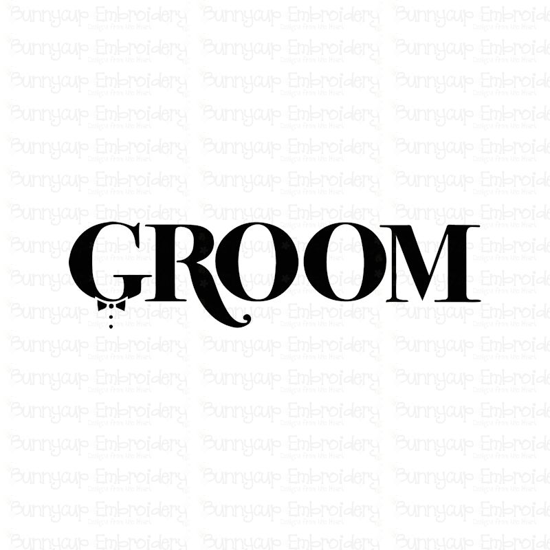 Groom SVG