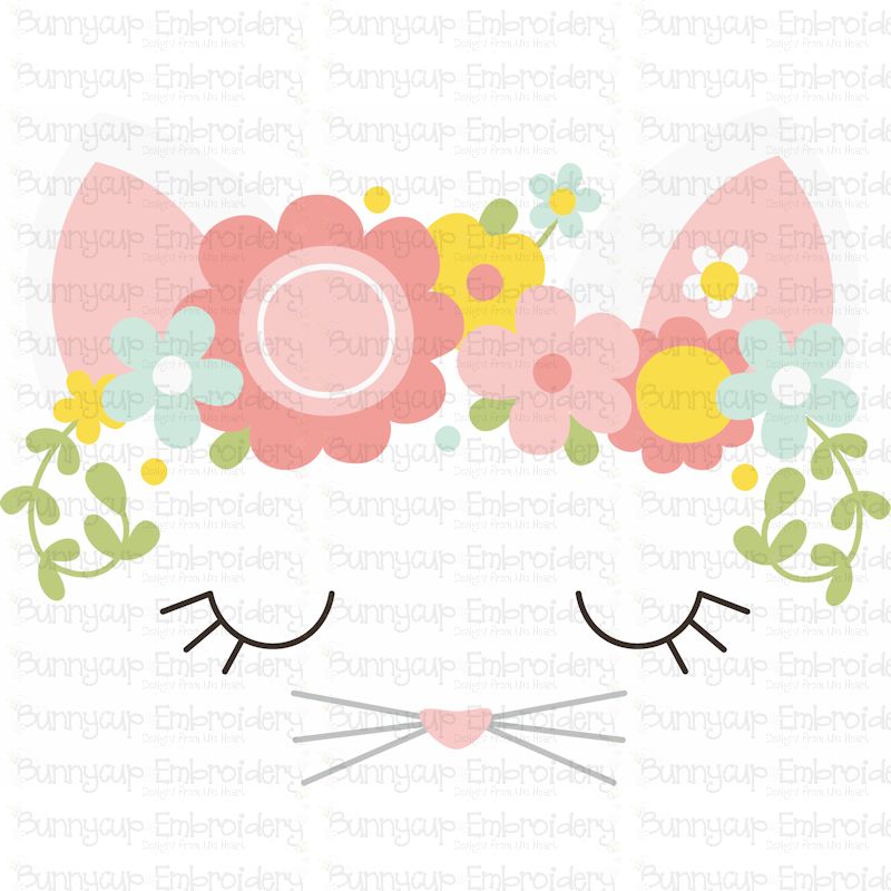 Cat Face SVG