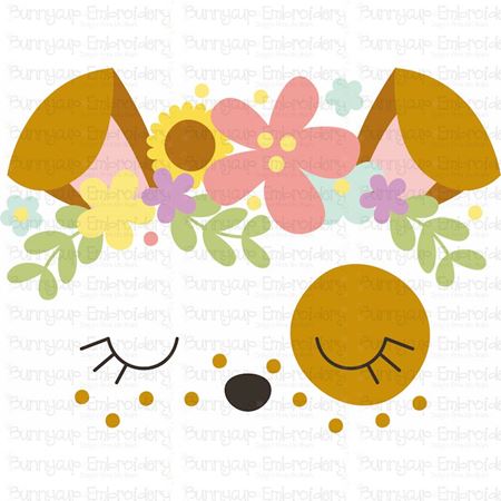 Puppy Face SVG