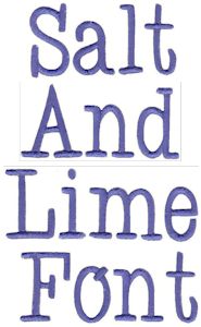 Salt and Lime Font