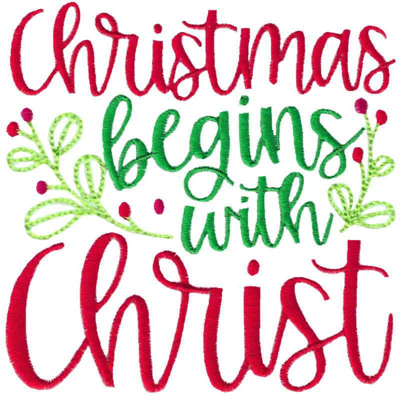 Christmas Begins With Christ