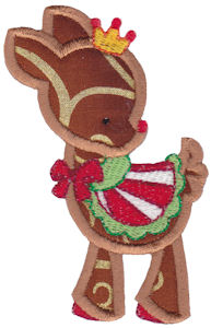 Cute Reindeer Applique