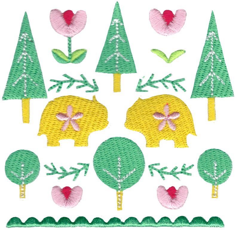 Scandi Bear Folk Art