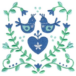 Scandinavian Folk Squares