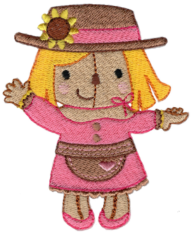 Cute Girl Scarecrow