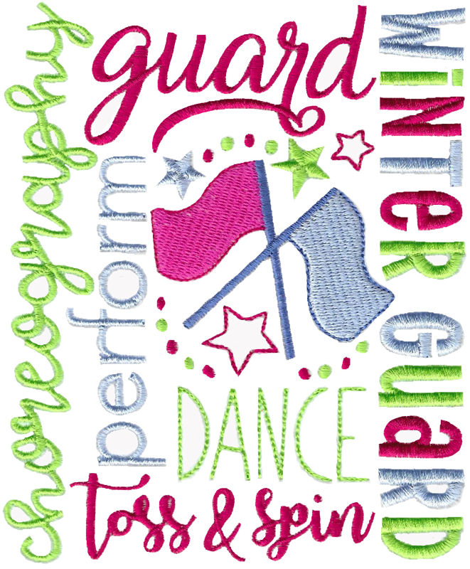 Color Guard Subway Art