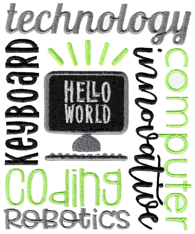 Technology Subway Art