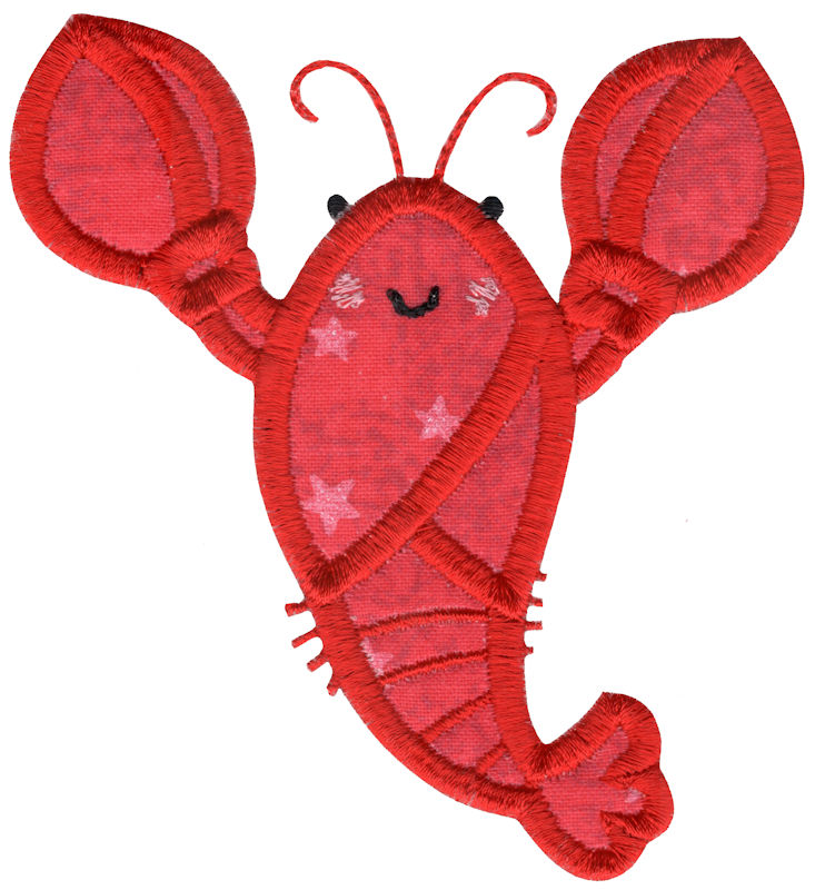 Applique Lobster