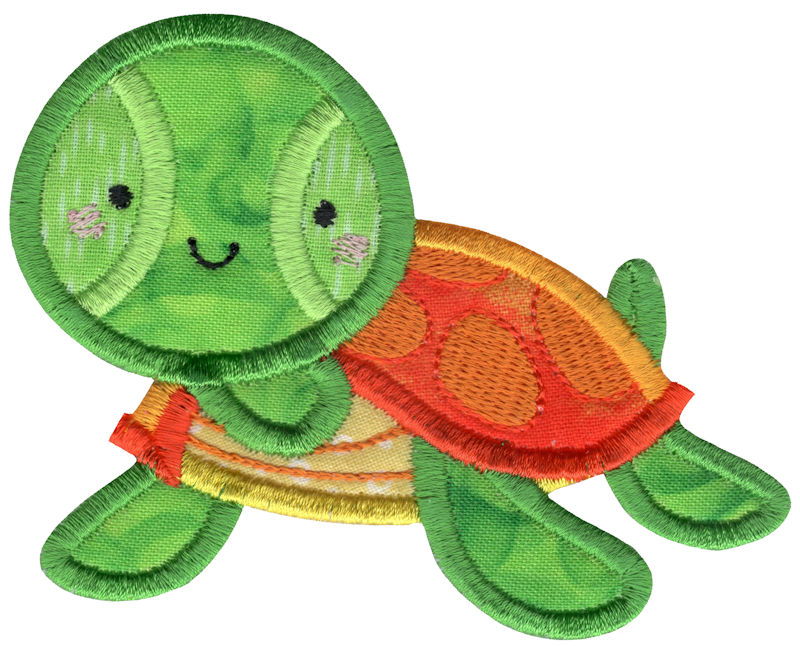 Applique Turtle