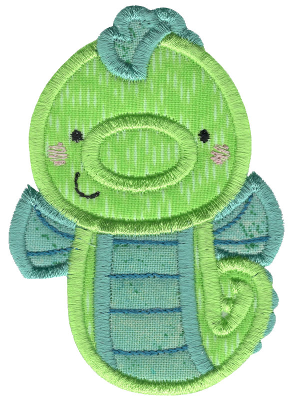Applique Seahorse