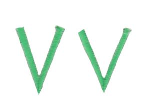 Shake It Off Alphabet V