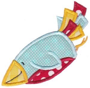 Flying Bird Applique
