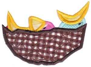 Feed Me Baby Birds Applique