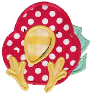 Have a Seat Bird Applique