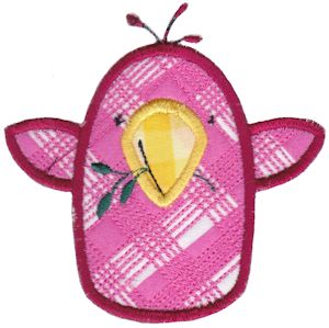 Olive Branch Bird Applique