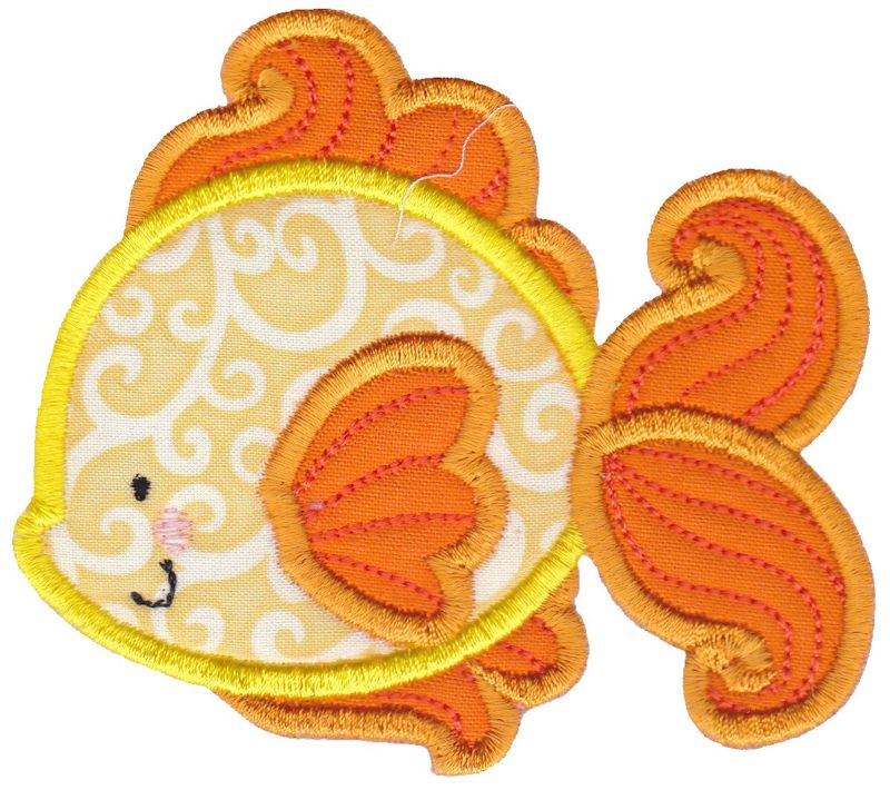 Goldfish Applique