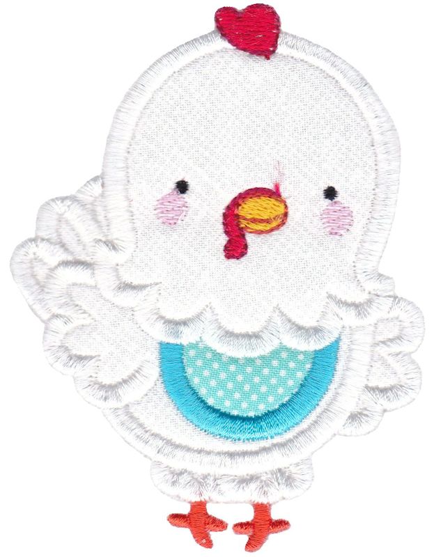Rooster Applique