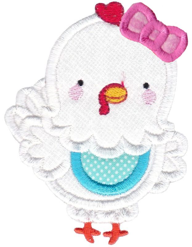 Hen Applique