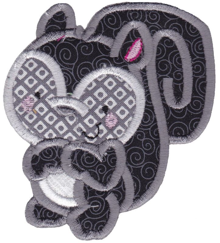 Squirrel Applique