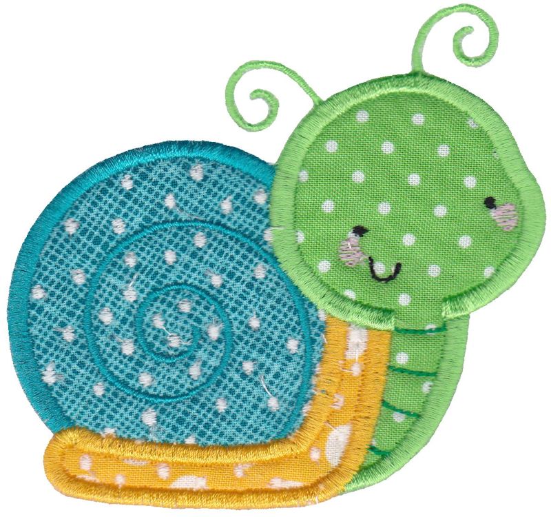Snail Applique