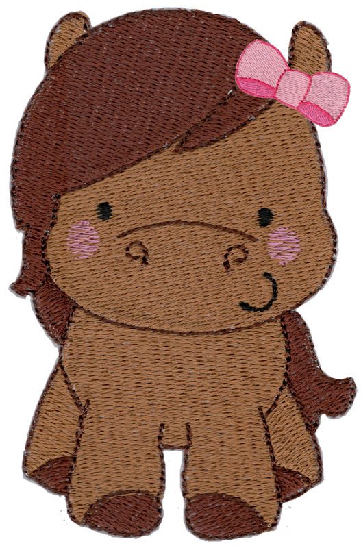 Girl Horse