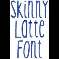 Skinny Latte Font