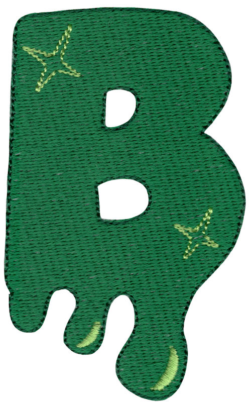 Slime Alphabet B