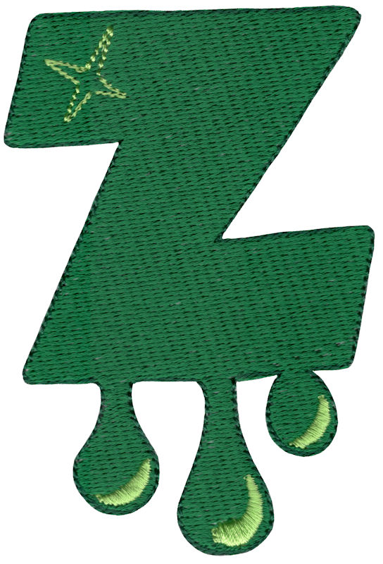 Slime Alphabet Z