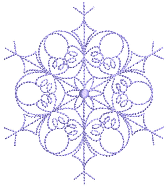 Snowflakes Three 10