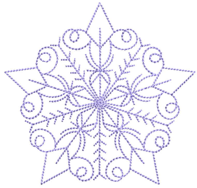 Snowflakes Three 4