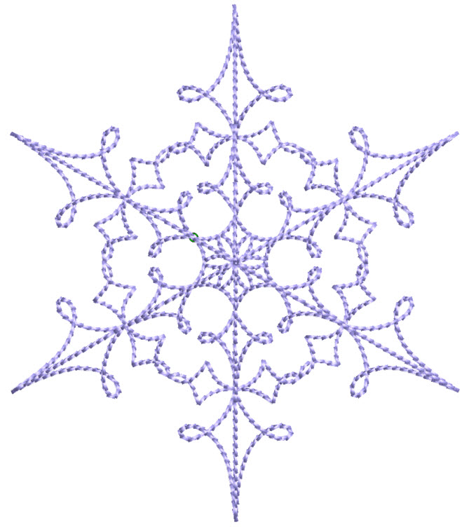 Snowflakes Three 7