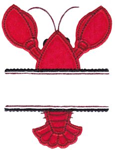 Applique Split Crawfish