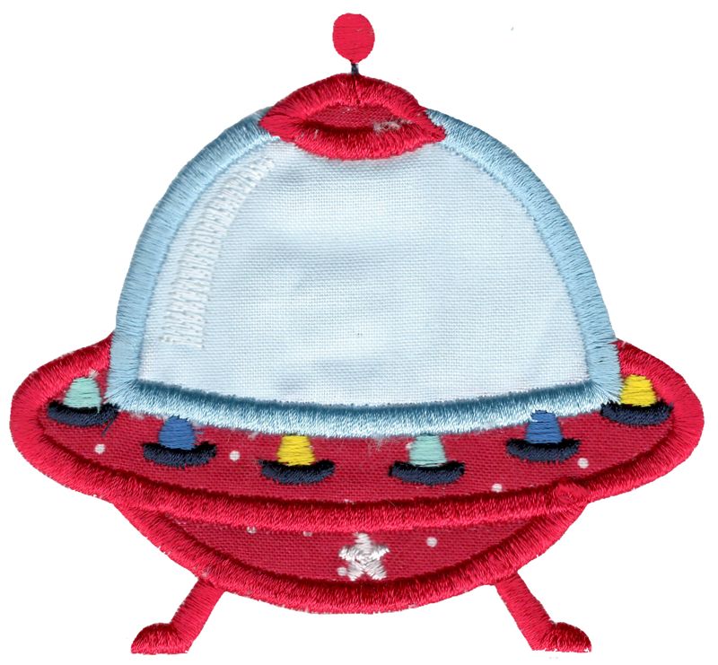 Applique Space Ship