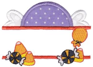 Split Candy Applique