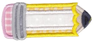 Split Pencil Applique