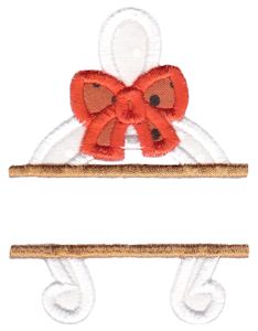 Split Wishbone Applique