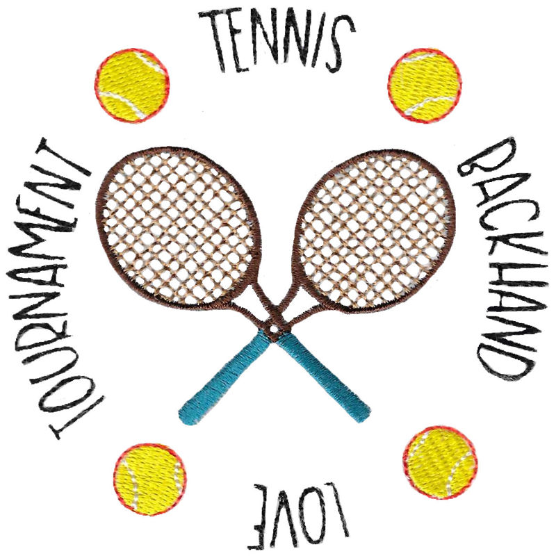 Tennis Sports Circle