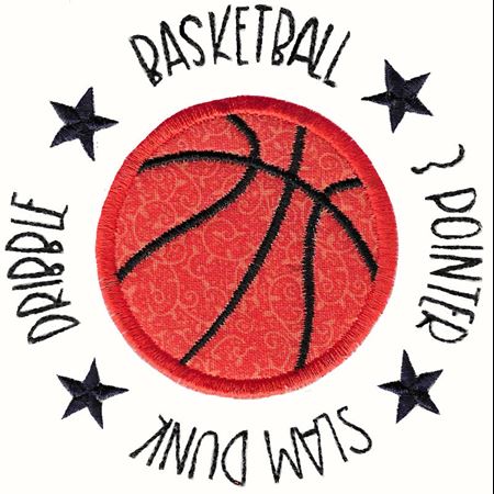 Basketball Sports Circle