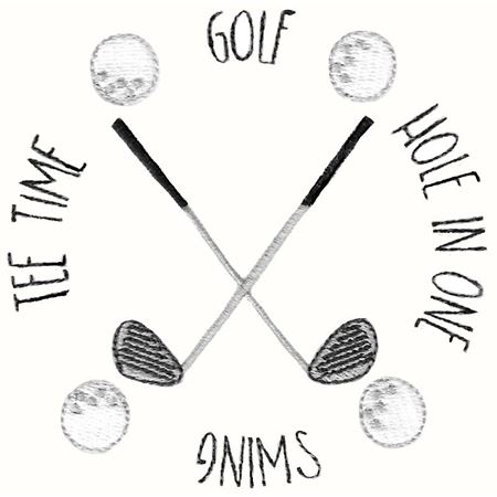 Golf Sports Circle