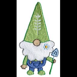 Boy Gnome With Garden Shovel