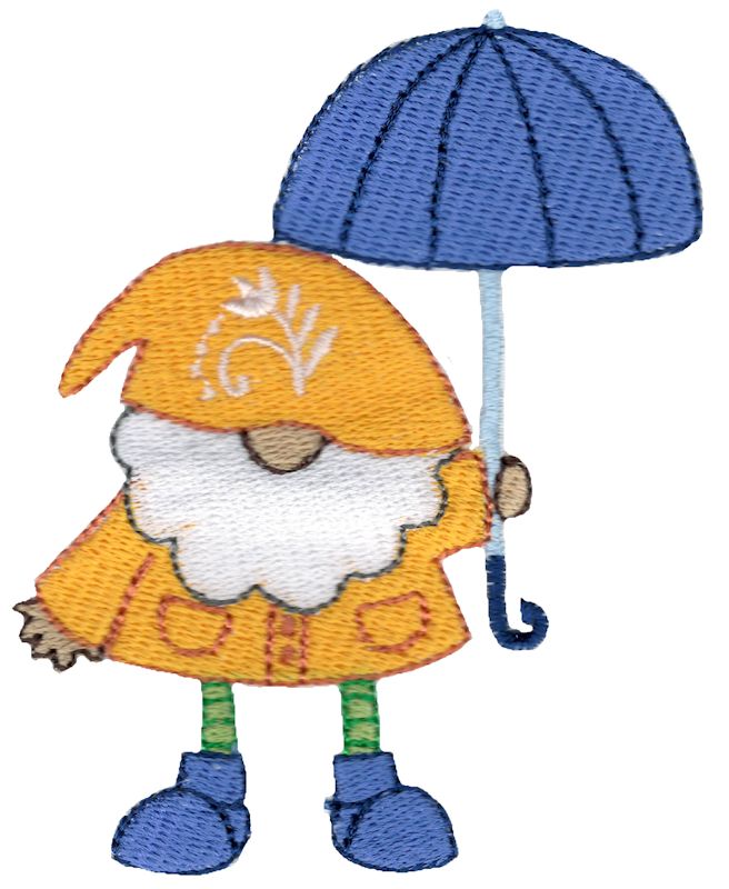 Rainy Day Boy Gnome