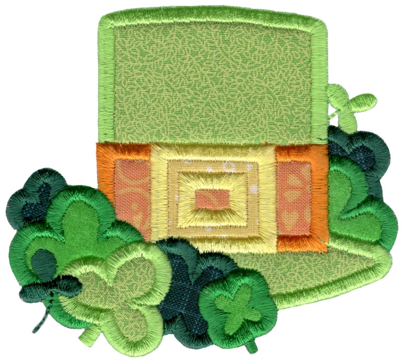 Applique Irish Hat