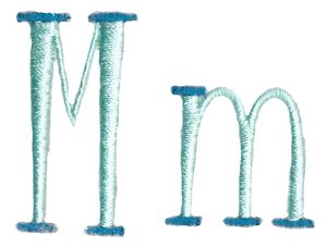 Stand Tall Alphabet M