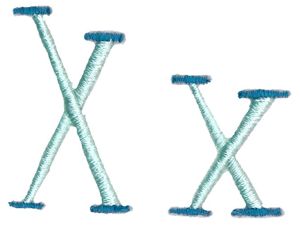 Stand Tall Alphabet X