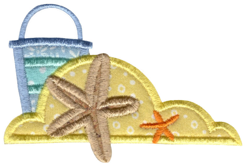 Beach Applique
