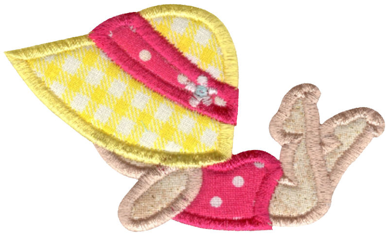 Beach Babe Applique