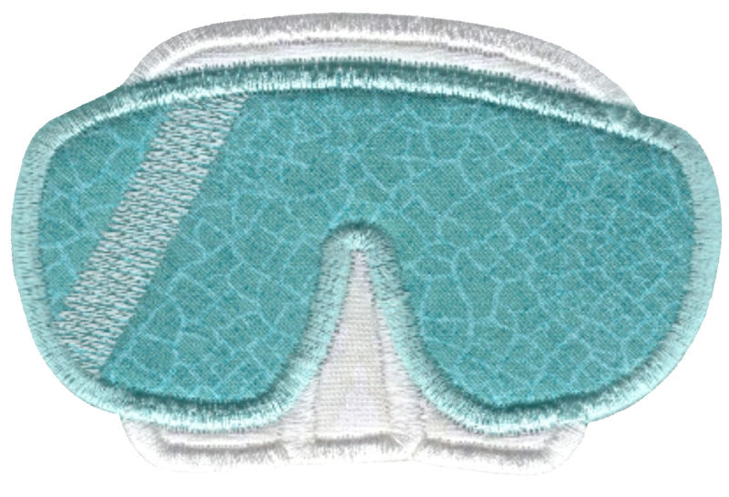 Goggles Applique