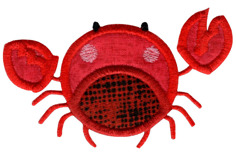 Crab Applique