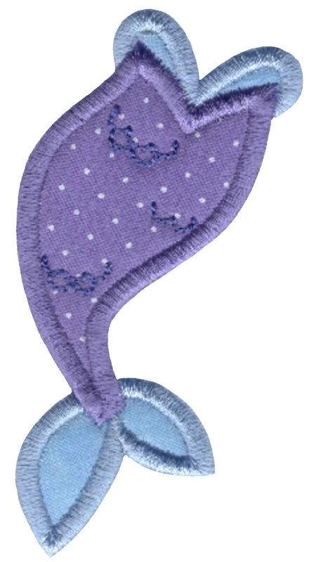 Mermaid Tail Applique
