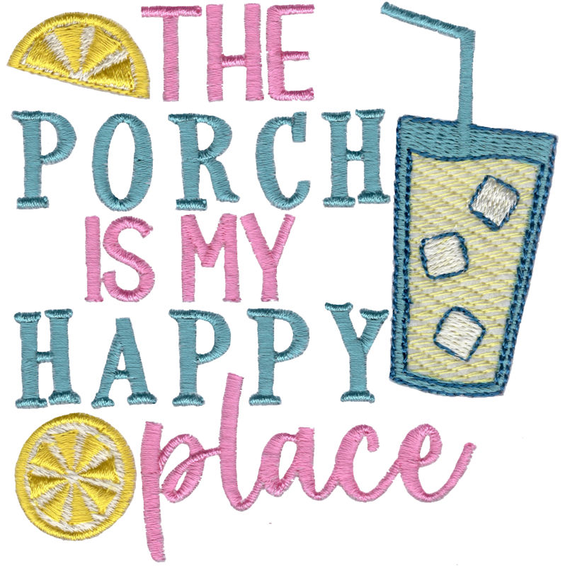 The Porch Is My Happy Place